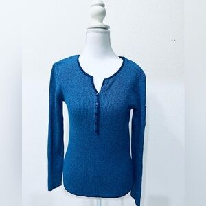 Reference Point Women's Blue Sweater